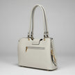 Temptation Italy Faux Leather 2-Handle Bag with Dragonfly and Flowers