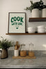COOK WITH LOVE, Oeuvre sur toile étirée