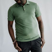 Men's Bamboo Polo Shirt | Black Bison Plaid