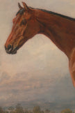 MAJESTÉ ÉQUESTRE, CADRE VINTAGE BRONZE