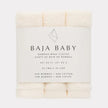 Baja Baby Bamboo/Cotton Wash Cloths 3 Pack | Off White | Pip + Phee