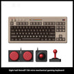 Retro Mechanical Gaming Keyboard – Wireless Bluetooth & 2.4G | RGB Backlit | Windows & Android