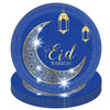 Eid Al-Fitr EID Mubarak party decor Set Supplies Scene Layout Theme Paper Plate Paper Cup