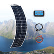 18v Flexible solar panels 50/ 100/ 120w solar - 12v battery charger waterproof