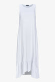 Women's Knit Woven Combo Dress