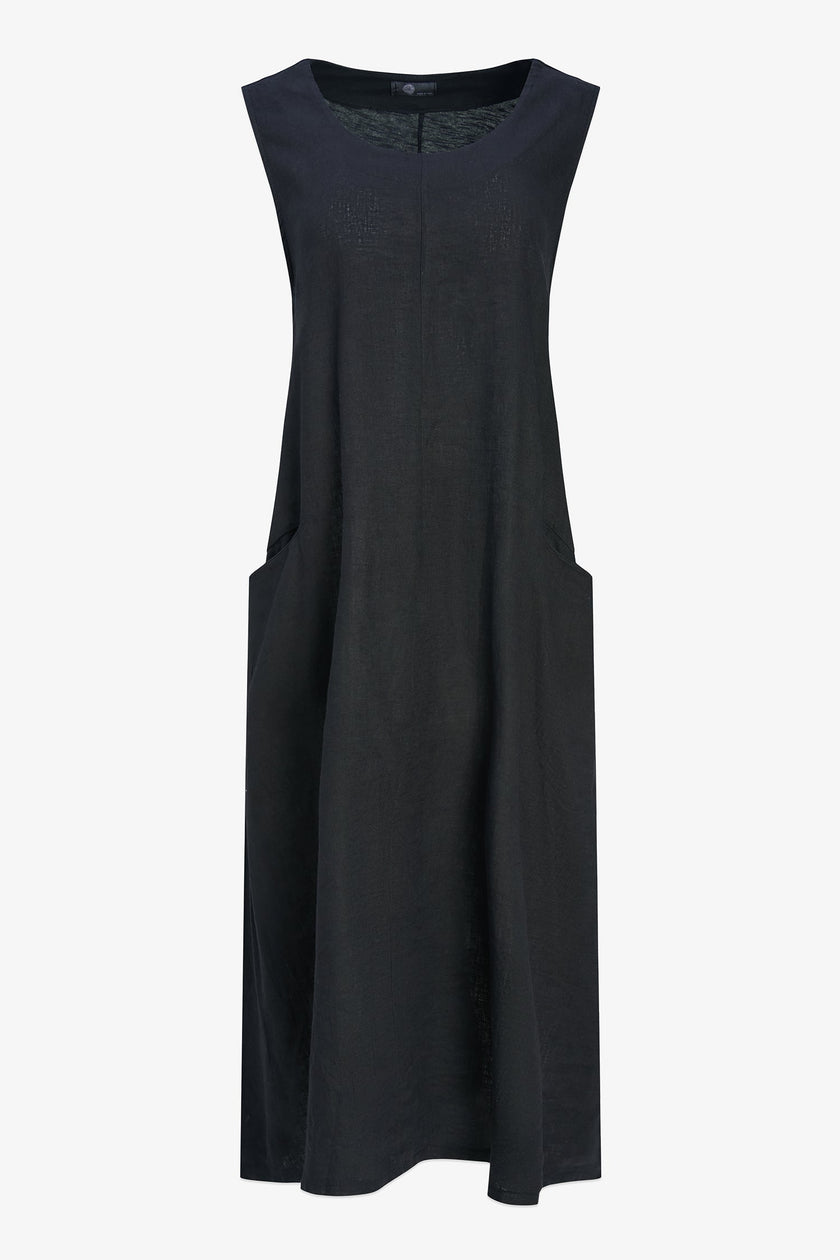 Women's Knit Woven Combo Dress