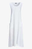 Women's Knit Woven Combo Dress