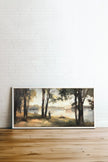 THE QUIET SHORE, Oeuvre sur toile étirée