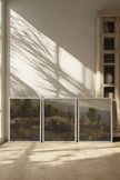 TRIO DOUCEURS CHAMPÊTRES (3 Oeuvres sur toile étirée)