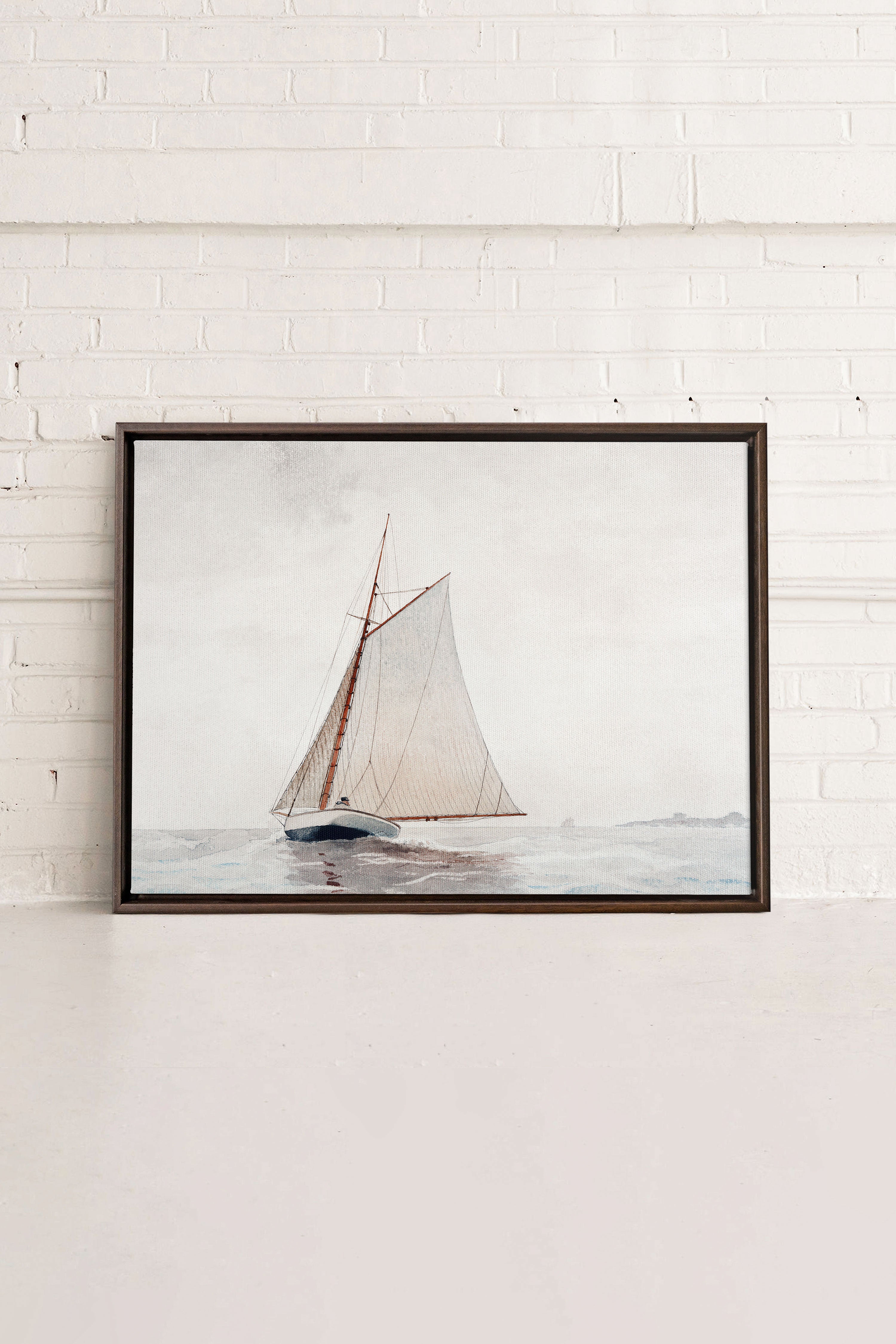 MARÉE DOUCE, Oeuvre sur toile étirée