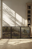 TRIO DOUCEURS CHAMPÊTRES (3 Oeuvres sur toile étirée)