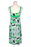 ESTAM Women A-Line Dresses Regular fit in Green - S