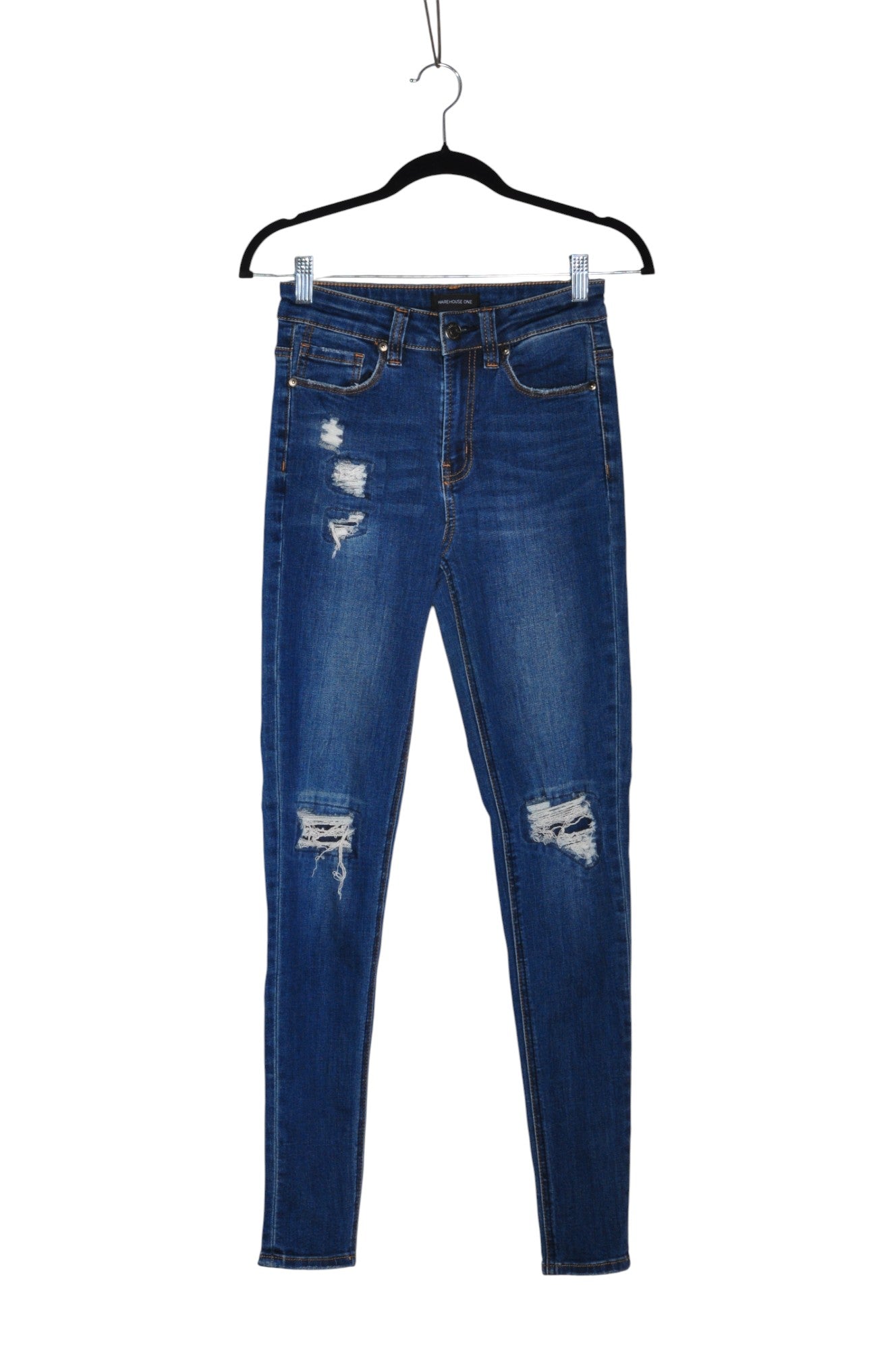 WAREHOUSE ONE Women Skinny Jeans Regular fit in Blue - 26