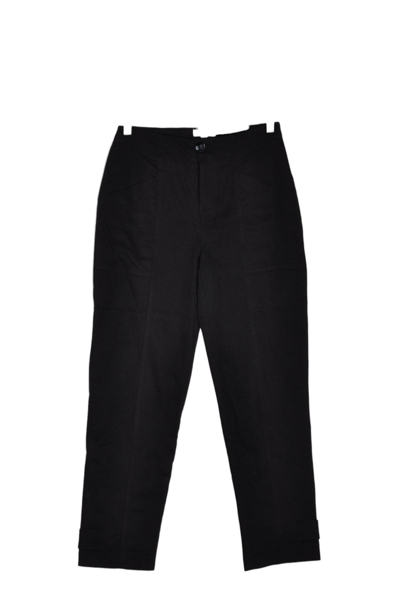 LIVOM Women Cargo Pants Regular fit in Black - 4