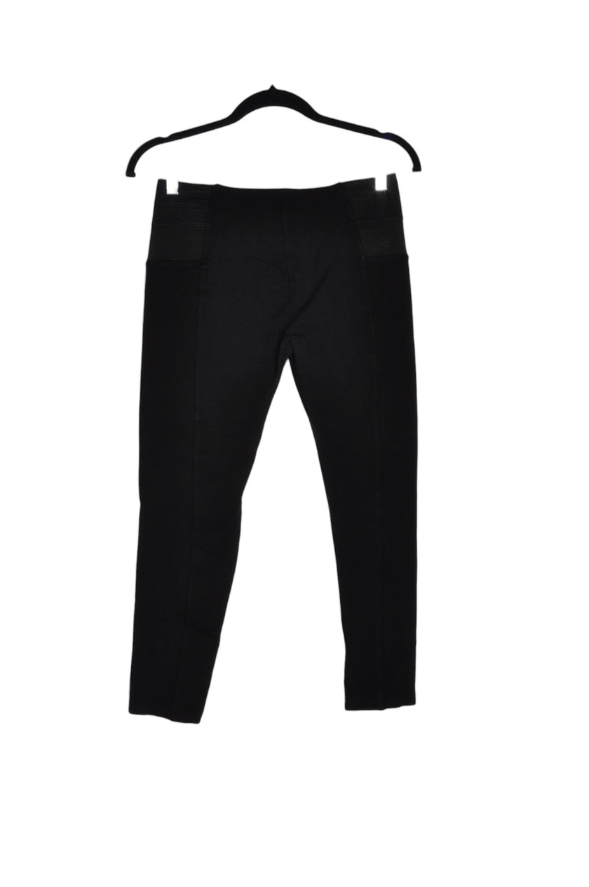 ZARA Women Work Pants Regular fit in Black - M
