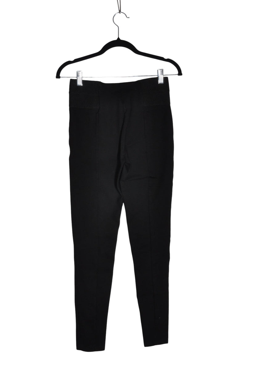 ZARA Women Work Pants Regular fit in Black - S