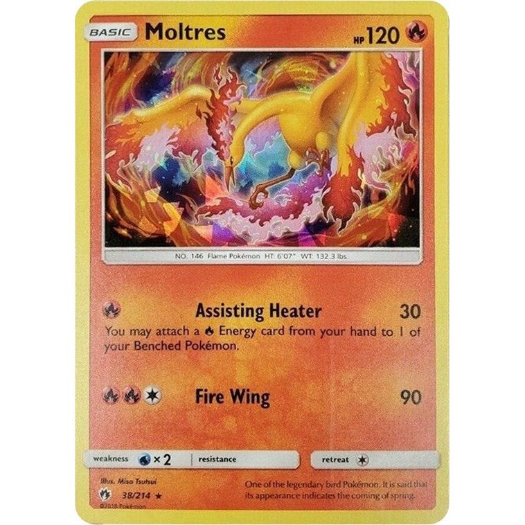 Moltres - 38/214 (Cracked Ice Holo) (038/214) (PR)