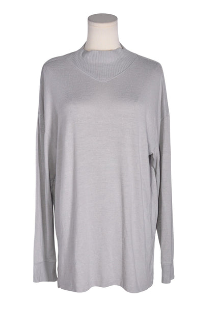 ABERCROMBIE & FITCH Women Knit Tops Regular fit in Gray - L