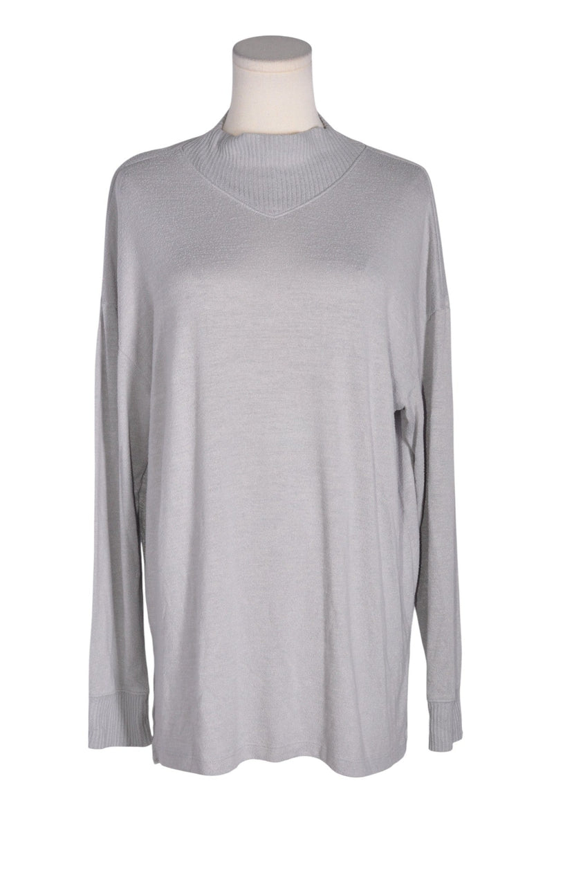 ABERCROMBIE & FITCH Women Knit Tops Regular fit in Gray - L