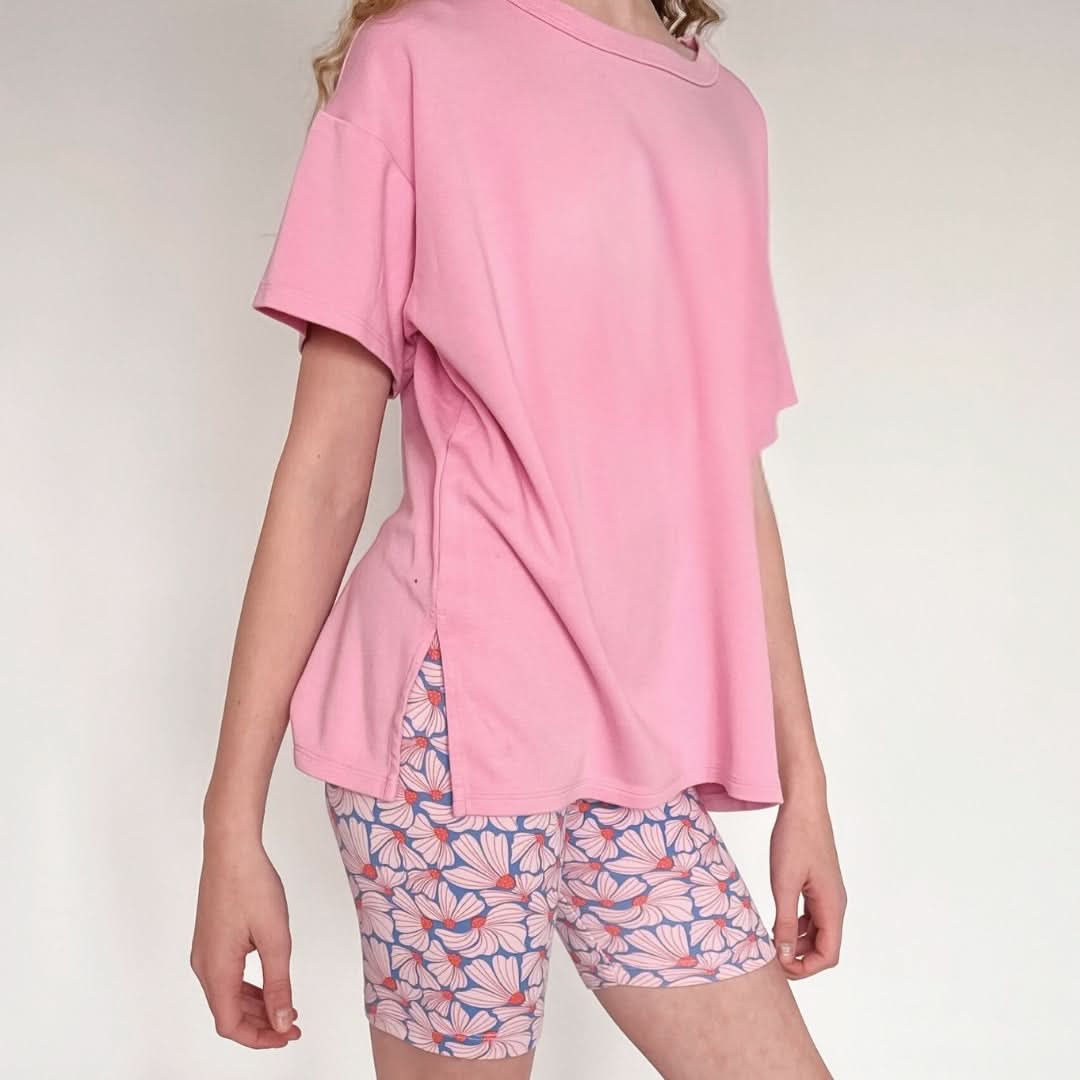 Youth Bamboo Oversized T-Shirt | Tidal Blue