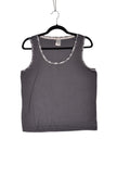 LUCKY BRAND Women Tank Tops Regular fit in Gray - M