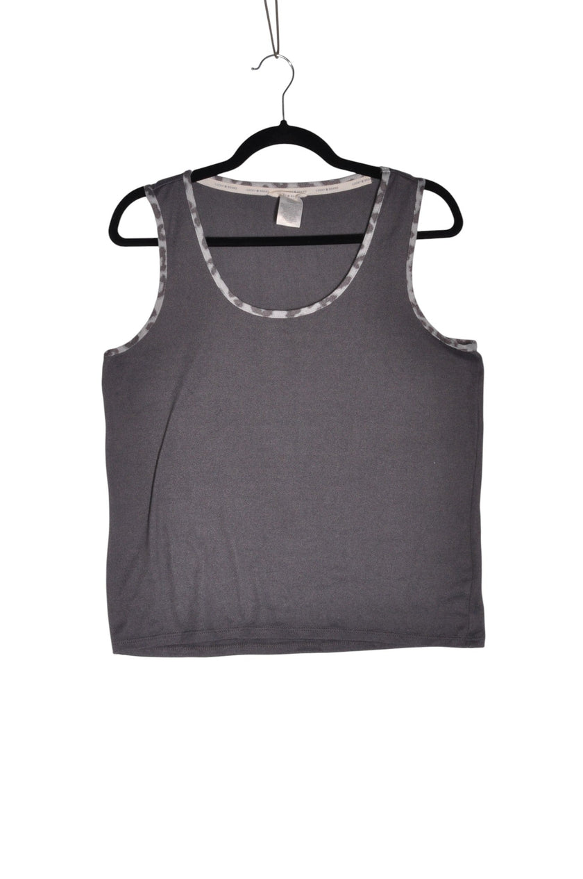 LUCKY BRAND Women Tank Tops Regular fit in Gray - M