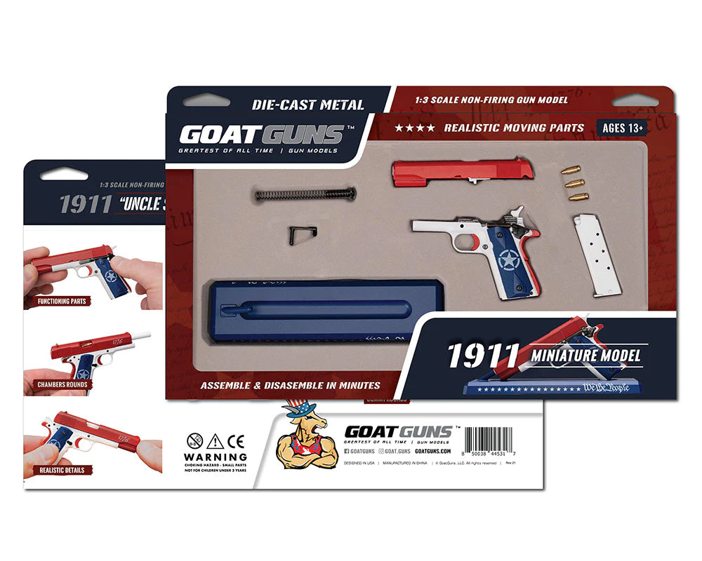 GoatGun Collectible Mini Display – Die-Cast Toy Model