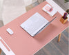 Oversized Desk Pad & Mouse Pad – Dual-Colour PU Leather, Multiple Sizes & Colours