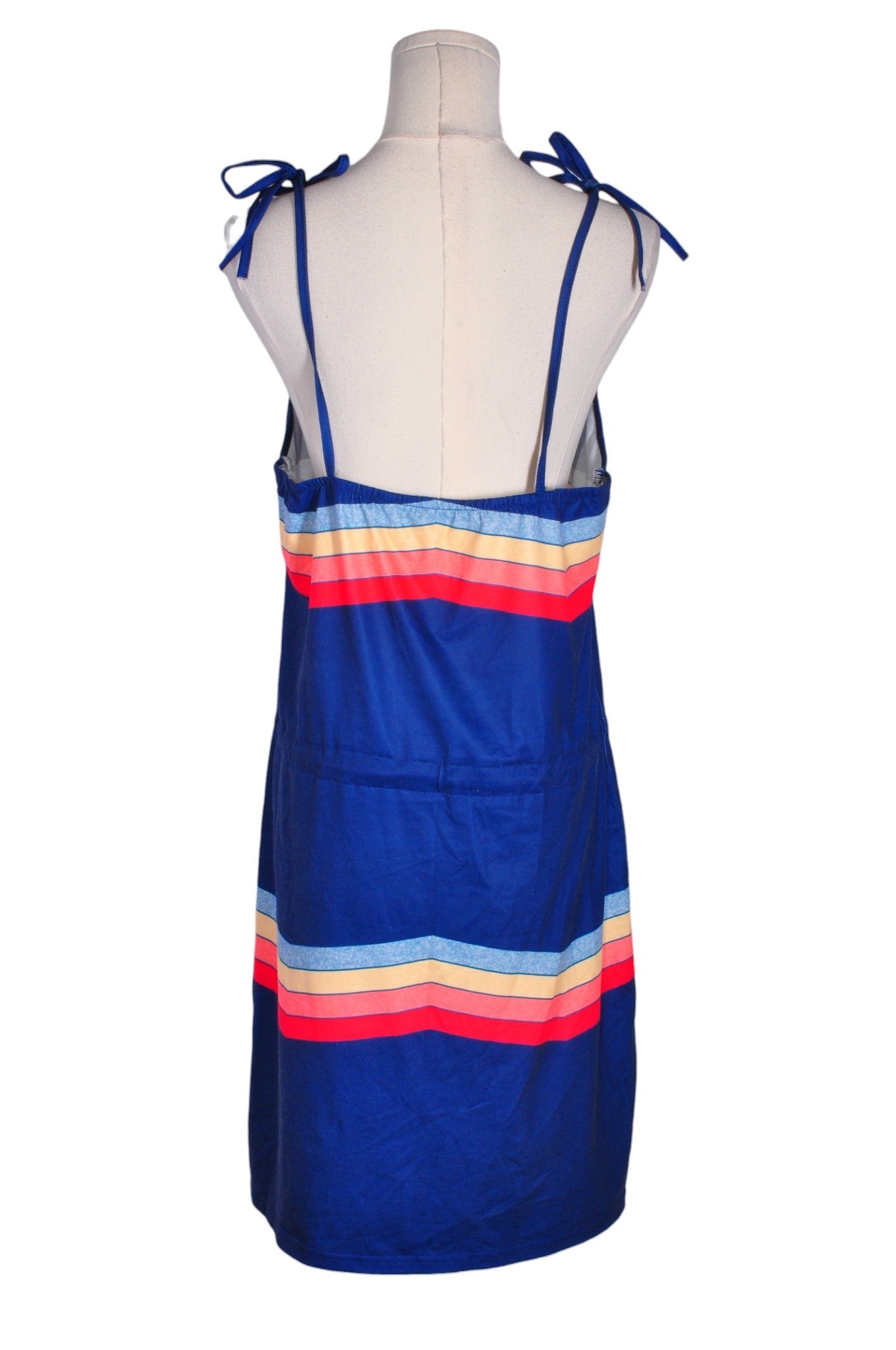 UNBRANDED Women A-Line Dresses Regular fit in Blue - M