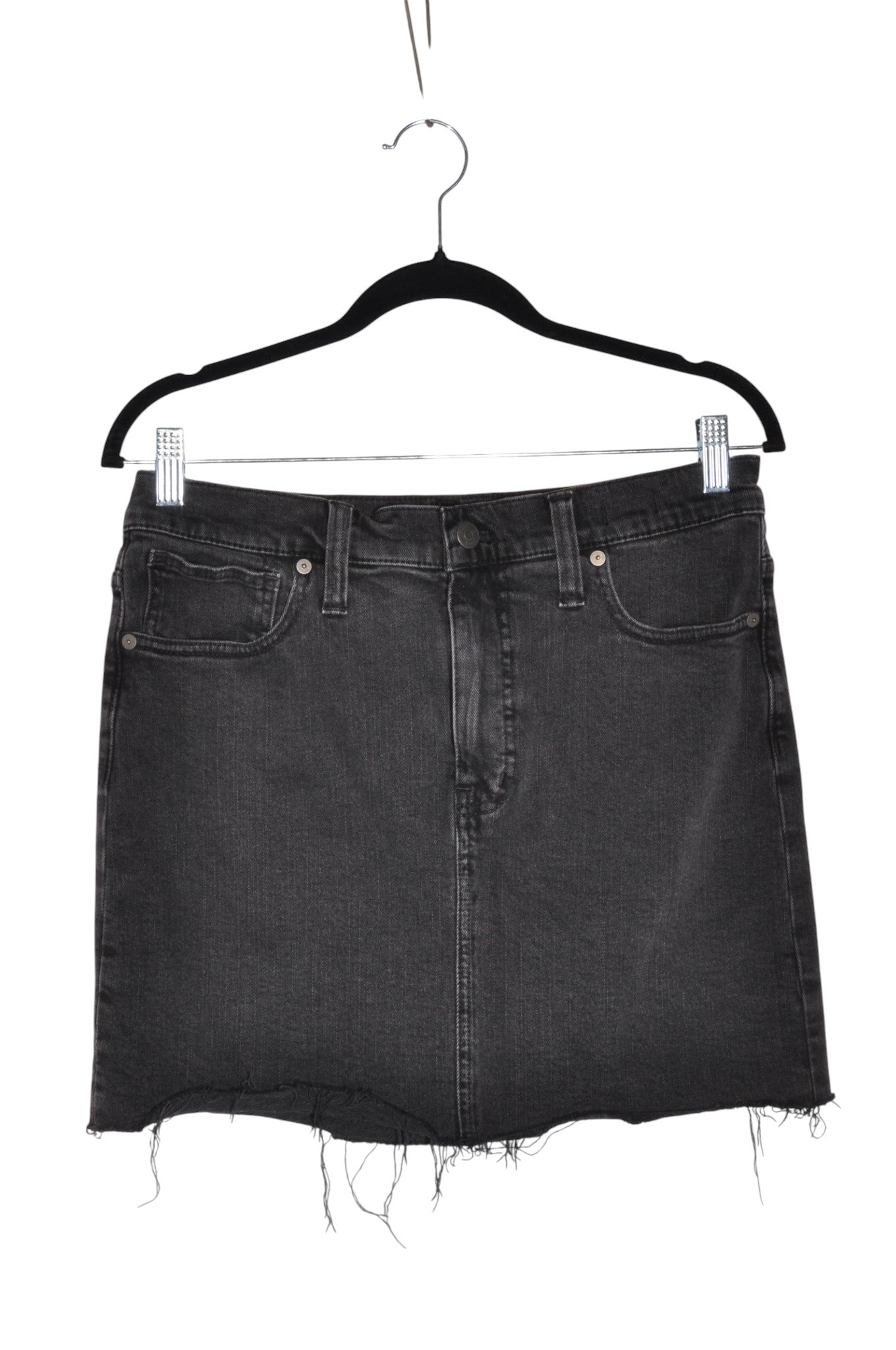 MADEWELL Women Denim Skirts Regular fit in Black - M
