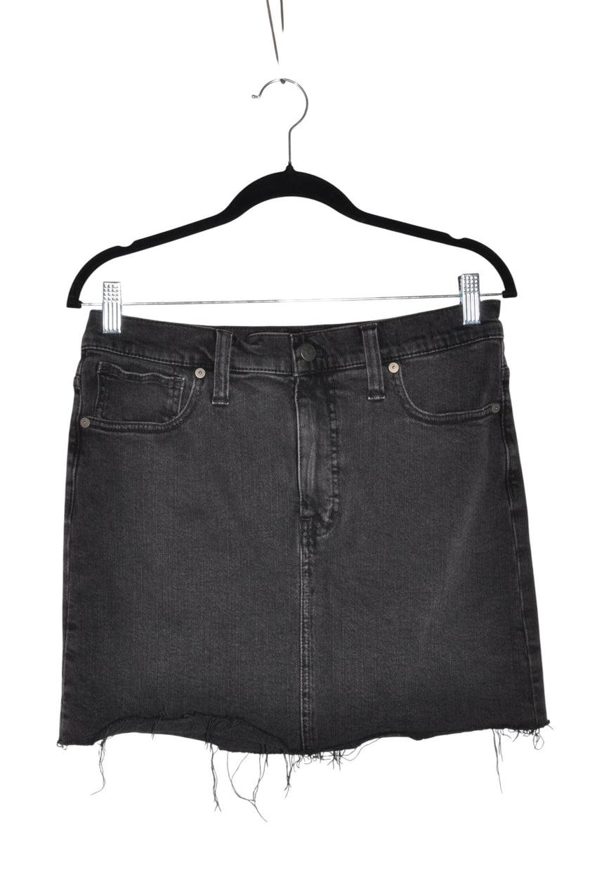 MADEWELL Women Denim Skirts Regular fit in Black - M