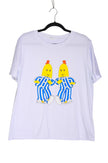 UNBRANDED Women T-Shirts Regular fit in White - XL