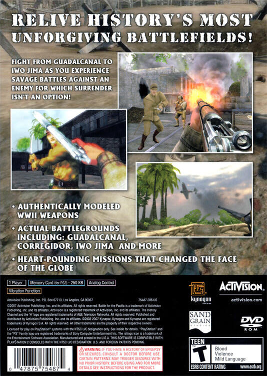 The History Channel : La Bataille du Pacifique (occasion)