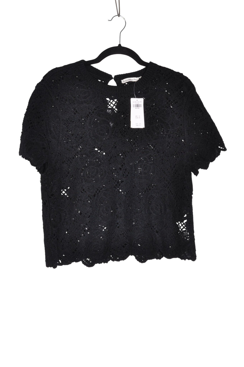 ABERCROMBIE & FITCH Women Blouses Regular fit in Black - M