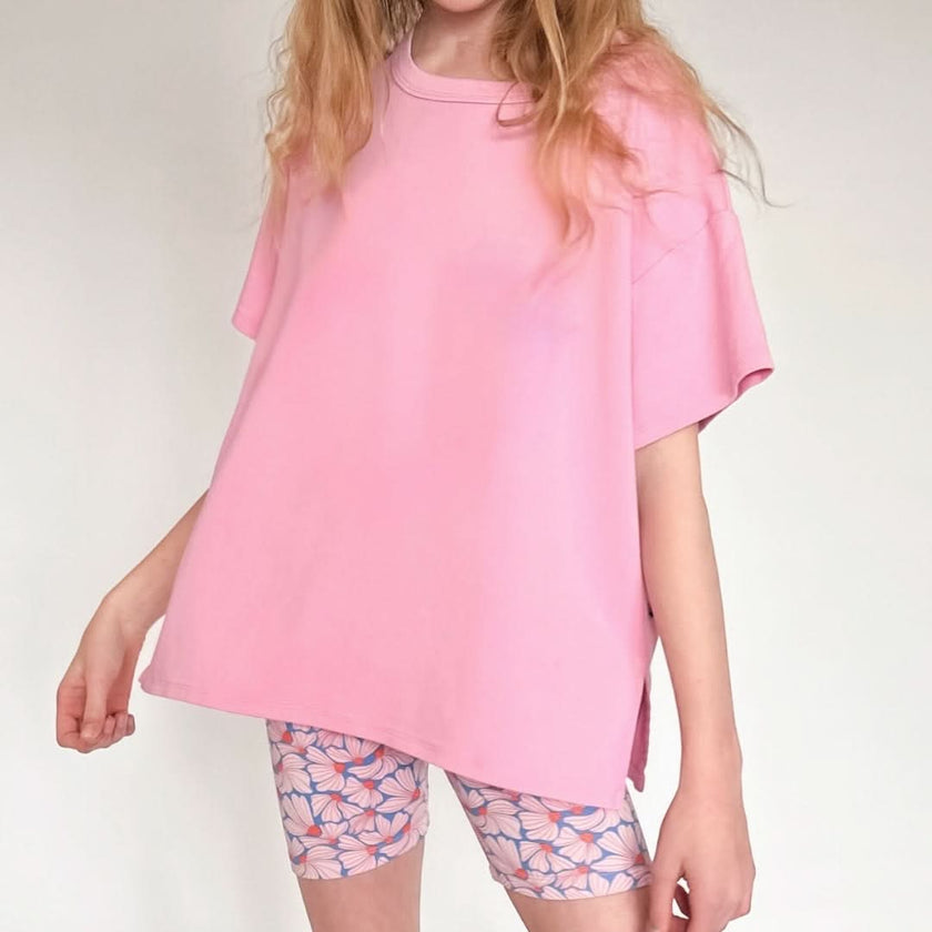 Youth Bamboo Oversized T-Shirt | Cream
