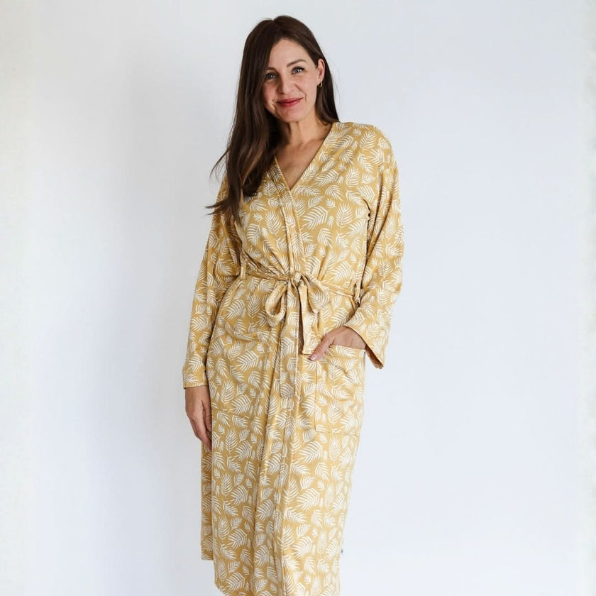 Ladies’ Bamboo Robe | Antique Floral
