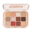 PHOFAY 12-Color Eyeshadow Palette – Matte & Shimmer Blendable Shades (4 Colour Sets)