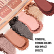 PHOFAY 12-Color Eyeshadow Palette – Matte & Shimmer Blendable Shades (4 Colour Sets)