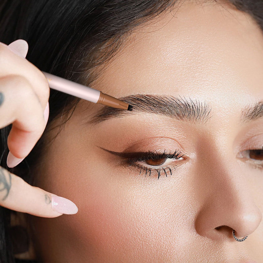 PHOFAY Waterproof Eyebrow Pencil – Natural Fill & Define, 4 Shades