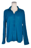 NORTHERN REFLECTIONS Women Button Down Tops Regular fit in Blue - L