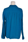 NORTHERN REFLECTIONS Women Button Down Tops Regular fit in Blue - L