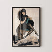 1920s Glamour Print: Carl Link, Fur and Lace Elegance