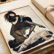 1920s Glamour Print: Carl Link, Fur and Lace Elegance