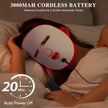 LED Red Light Therapy Face Mask 336 LEDs 3-Mode Wireless Skincare Mask