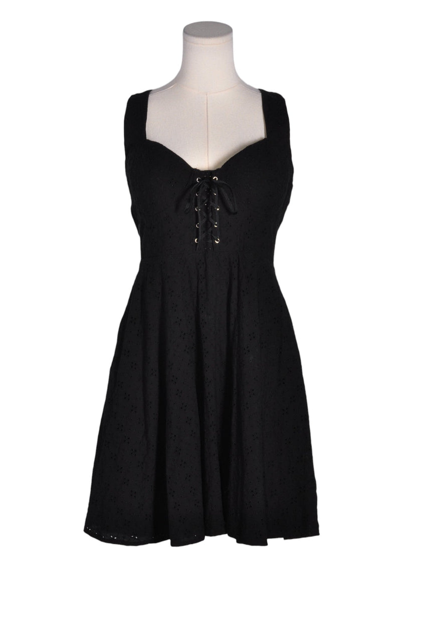 SOURPUSS Women A-Line Dresses Regular fit in Black - XL