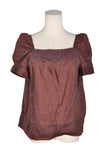 EFFETTI MODA Women Blouses Regular fit in Brown - M