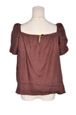 EFFETTI MODA Women Blouses Regular fit in Brown - M