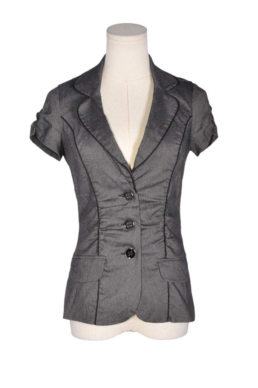 DYNAMITE Women Button Down Tops Regular fit in Gray - S