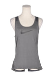 NIKE Women Activewear Tops Regular fit in Gray - M