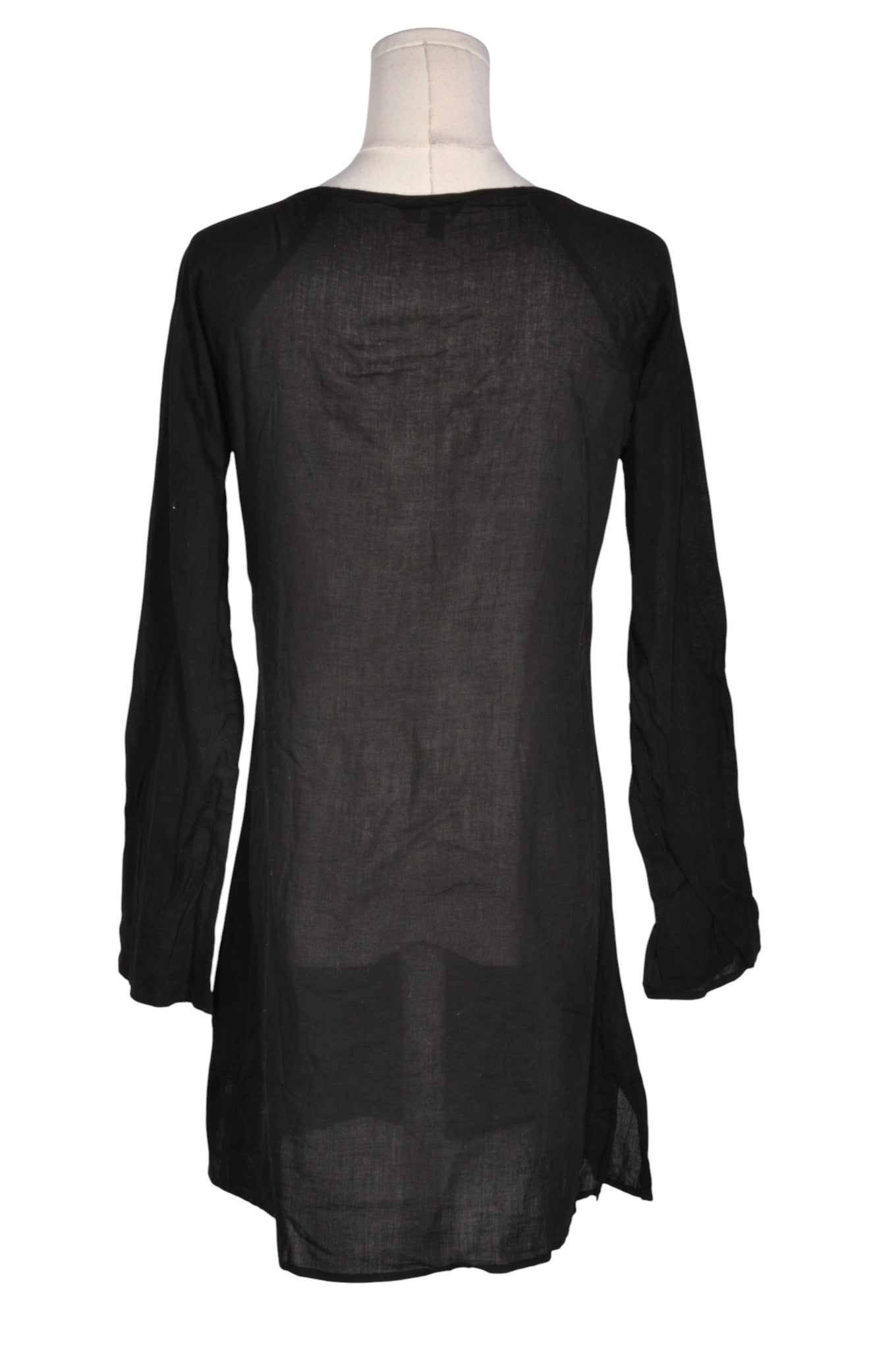 CHAUDRY Women Drop Waist Dresses Regular fit in Black - M